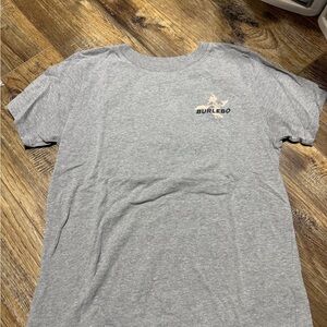 BURLEBO Heather Gray Short Sleeve Tee
